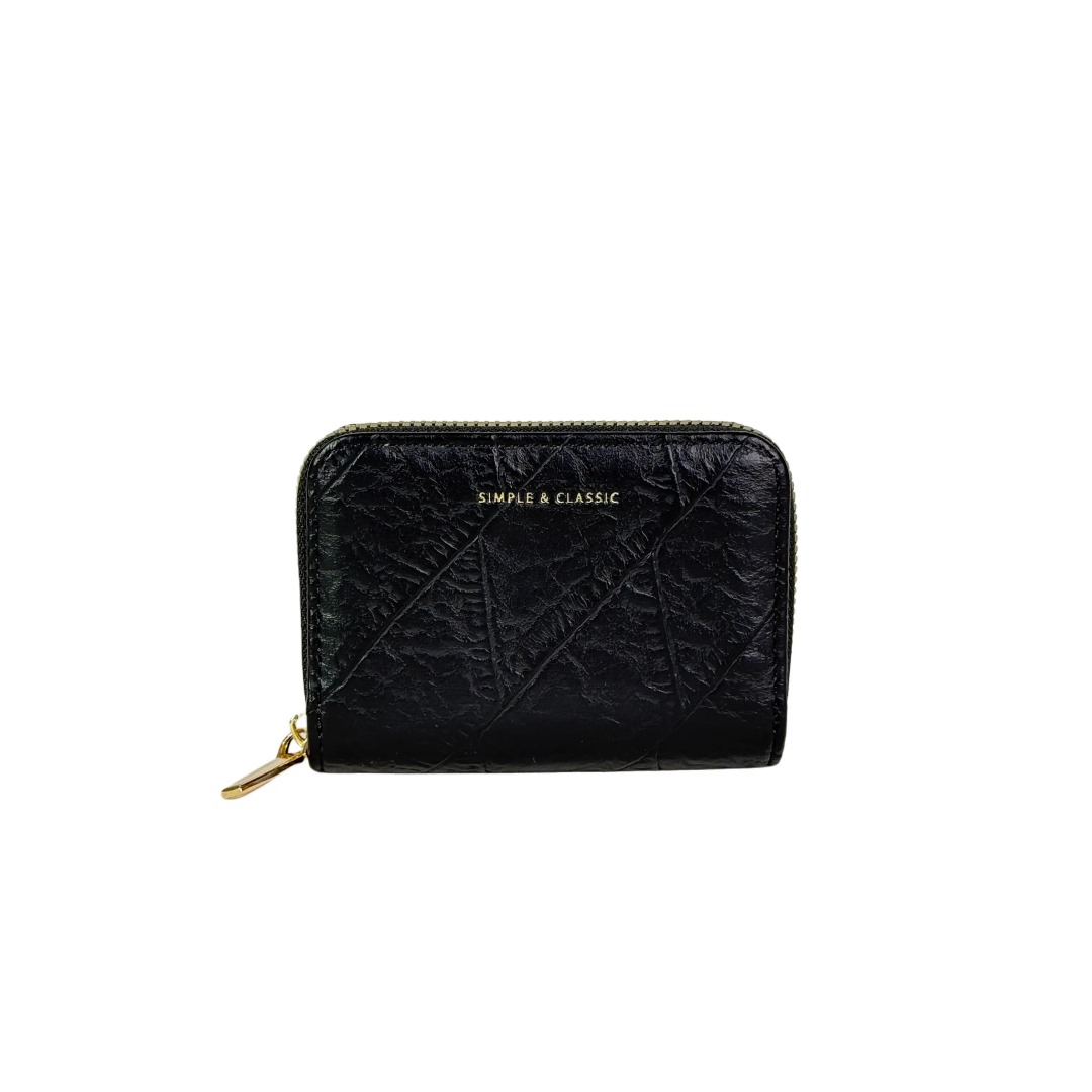 کیف پول جاکارتی دلوین رنگ مشکی کد6201