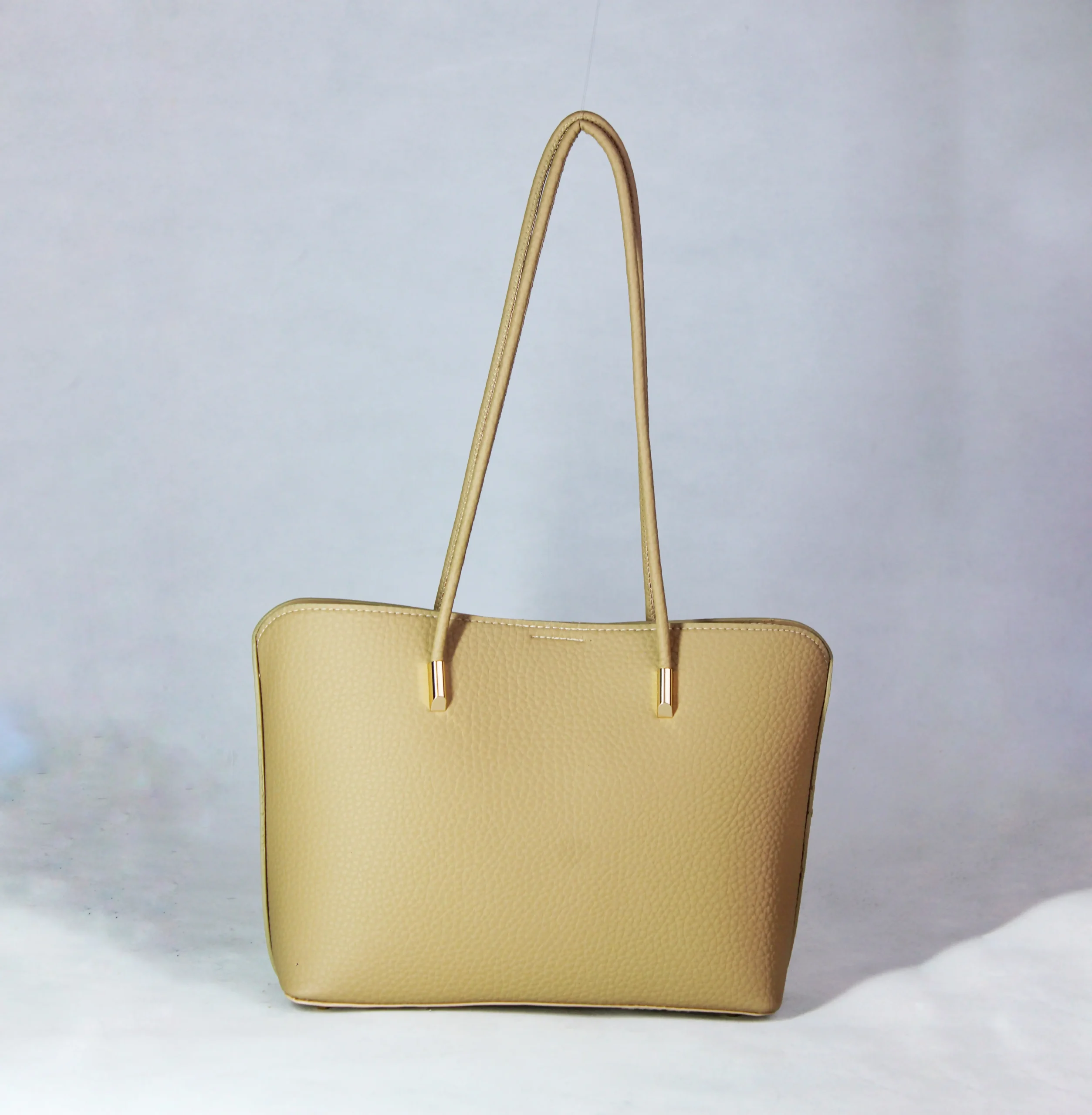 کیف دستی زنانه ماهرخ کرم نسکافه کد ۵۵۰۳ - Image 2