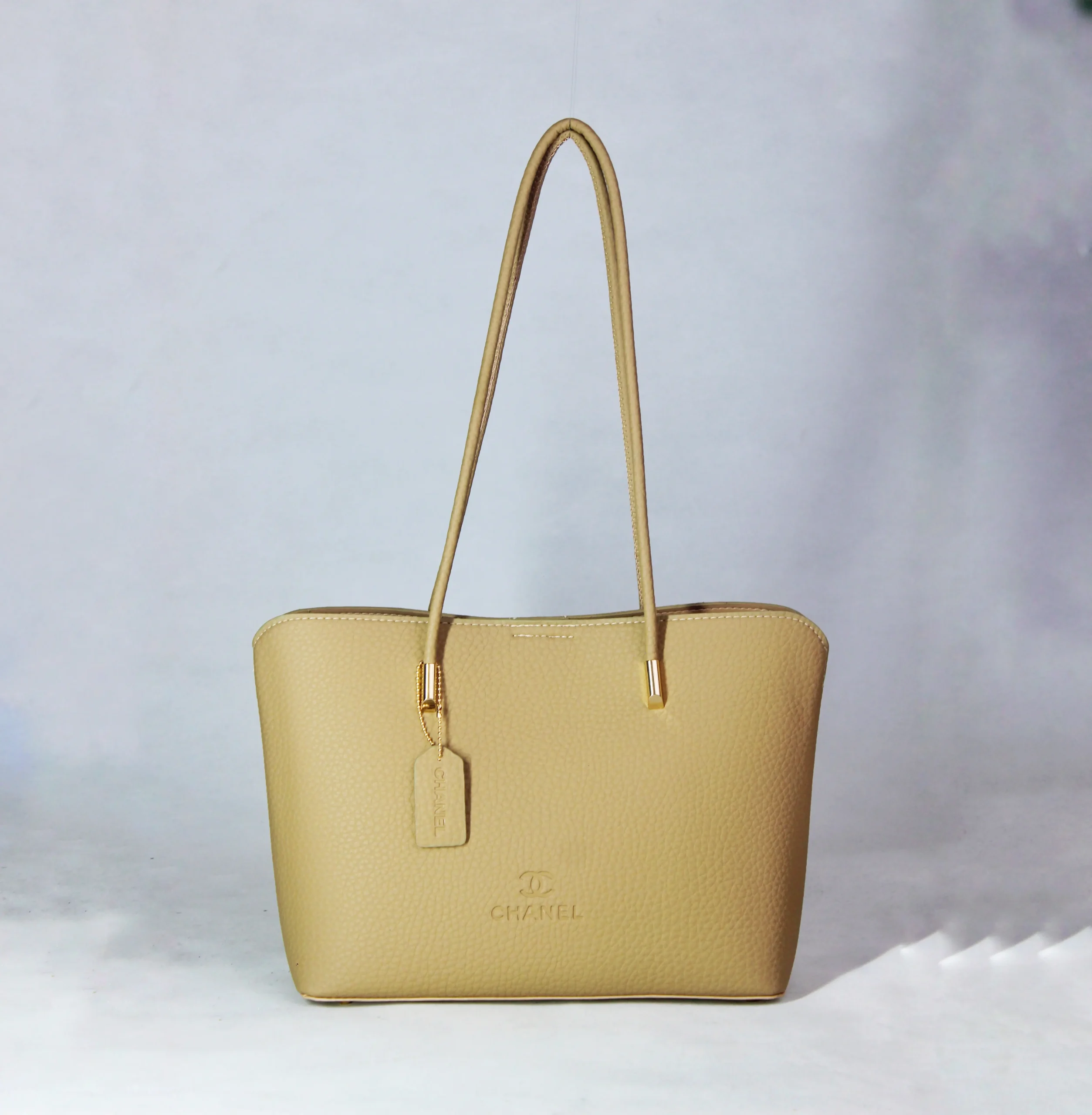 کیف دستی زنانه ماهرخ کرم نسکافه کد ۵۵۰۳