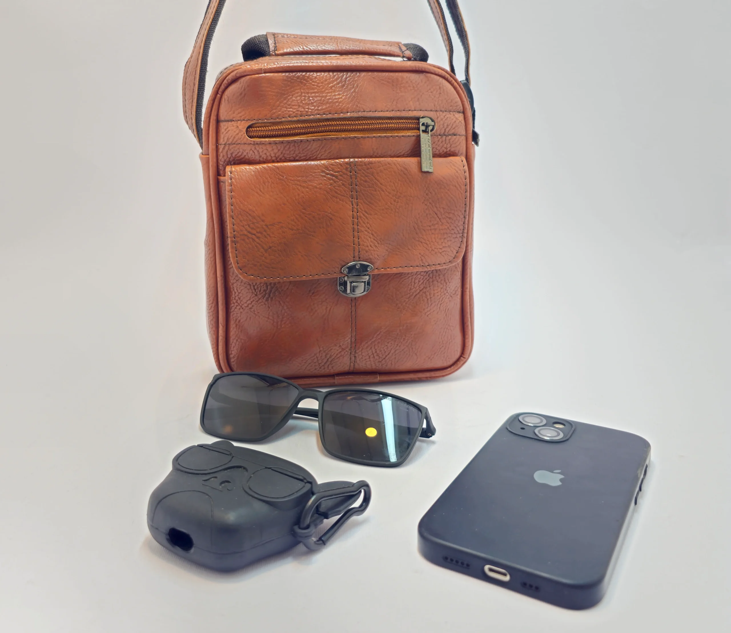 کیف دوشی مردانه صابر کد 7000 - Image 4