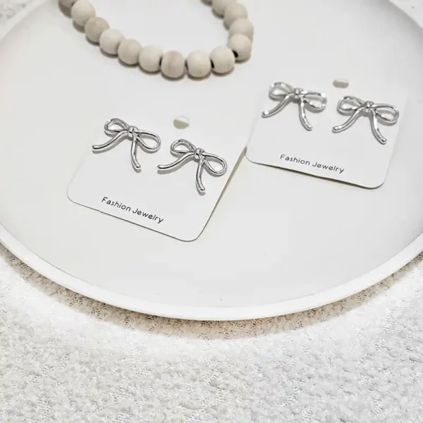 گوشواره پاپیون فانتزی (Cute Bow)
