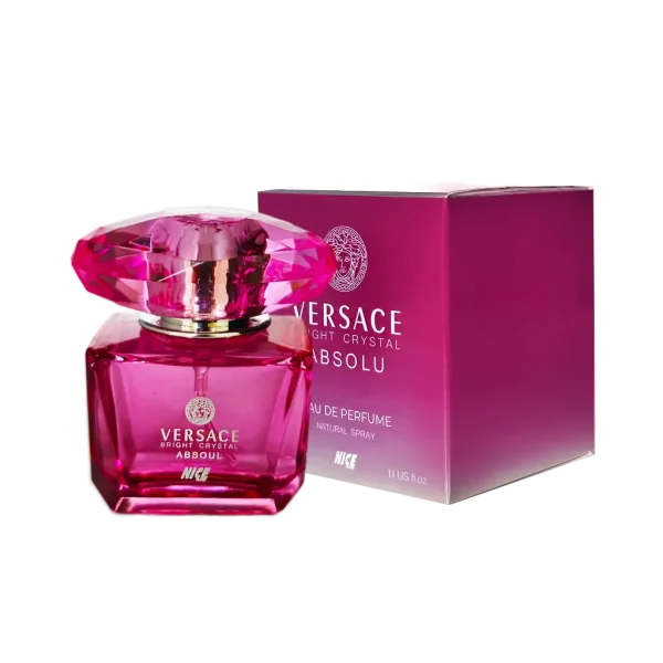 ادوپرفیوم زنانه نایس پاپت Nice مدل ورساچه برایت کریستال ابسولو Versace Bright Crystal Absolu
