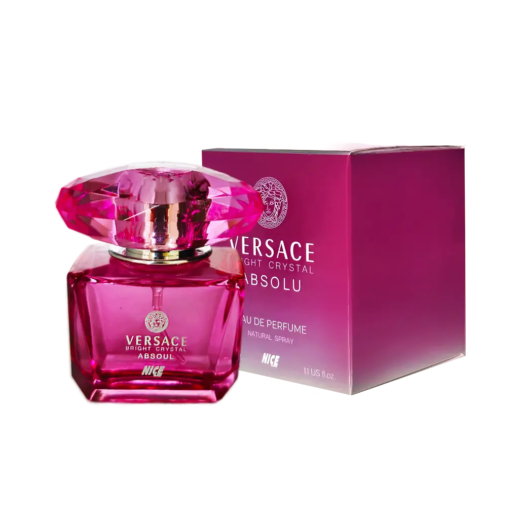 ادوپرفیوم زنانه نایس پاپت Nice مدل ورساچه برایت کریستال ابسولو Versace Bright Crystal Absolu